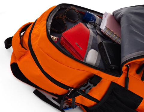 Wytrzymały Plecak Podróżny RGL PL06 CZARNY 50 x 30 x 15 [cm]