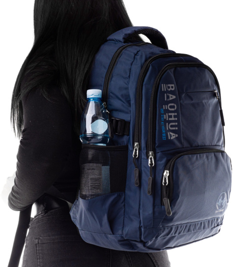 Wytrzymały Plecak Podróżny RGL PL10 SZARY 45 x 30 x 15 [cm]