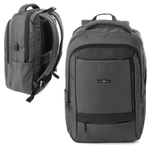 Wytrzymały Plecak Podróżny RGL PL14 CZARNY 43 x 29 x 12 [cm]