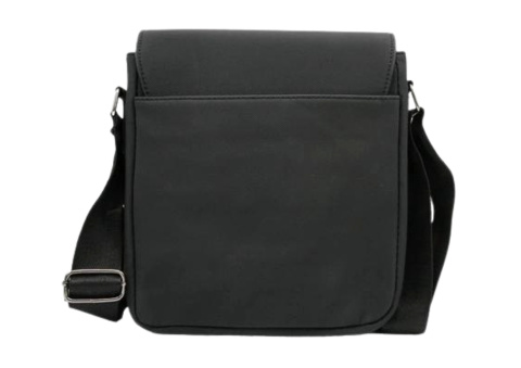 Torba Rovicky (PL) Listonoszka Z Klapką Materiał CZARNA R-652-2 CZARNA 24 x 24 x 7 [cm]