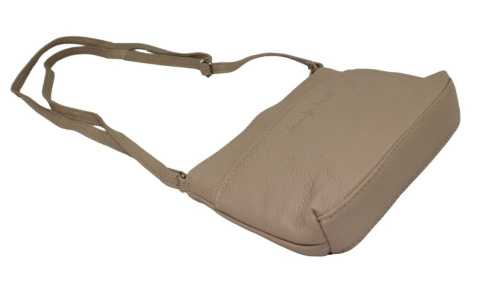 Torebka Klasyczna Jennifer Jones Listonoszka Skóra Cielęca 6224 KAWA Z MLEKIEM 20 x 14 x 4 [cm]