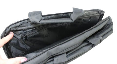 Torba Na Laptopa 15" Na Dokumenty Do Pracy Solidna SACKAR 8969 Czarny 40 x 30 x 15 [cm]