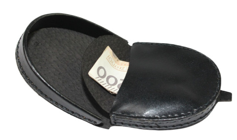 Podkówka Półokrągła Skóra Naturalna PolskaGalanteria (PL) Mała 8001 7,5 x 8 x 2 [cm]