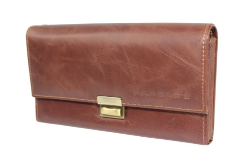 Portfel Skórzany Kelnerski HAROLD'S Skóra Licowa Duży Z Klapką 5291 18 x 10 x 4 [cm]