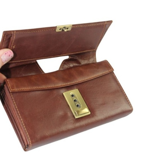 Portfel Skórzany Kelnerski HAROLD'S Skóra Licowa Duży Z Klapką 5291 18 x 10 x 4 [cm]