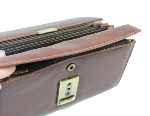 Portfel Skórzany Kelnerski HAROLD'S Skóra Licowa Duży Z Klapką 5291 18 x 10 x 4 [cm]