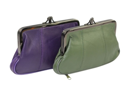 Sakiewka Uniwersalna Polska Galanteria (PL) Klamerka Skóra Naturalna  0160 17 x 10 cm