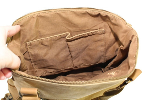 Torebka Jennifer Jones Canvas z Elementami Skórzanymi JJ4541 SŁOMIANY 40 x 31 x 14 [cm]