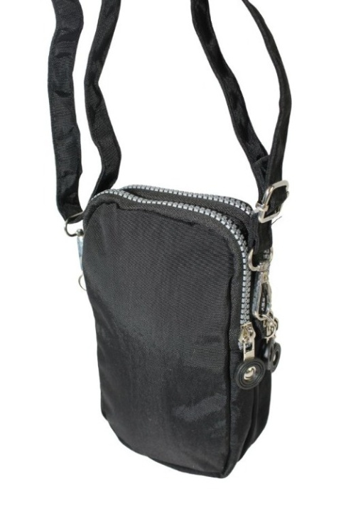 Stylowa Pozioma Torba Mała Na Ramię Bag Street NR 2248 CZARNY 20 x 12 x 4 [cm]