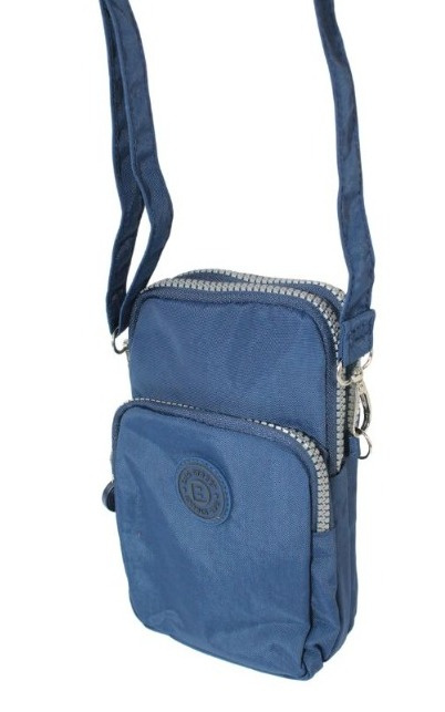 Stylowa Pozioma Torba Mała Na Ramię Bag Street NR 2248 GRANATOWY 20 x 12 x 4 [cm]