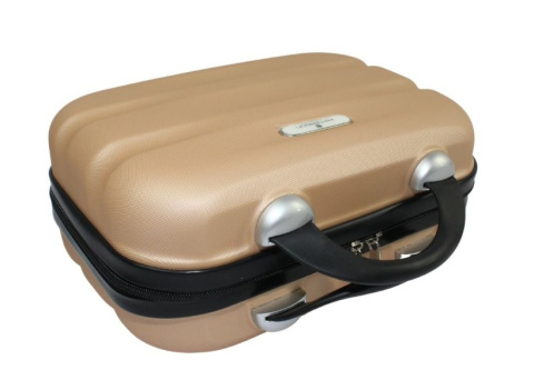 Ekskluzywny Kuferek Mały Peterson PTN 5806 MORELOWY 32 x 26 x 16 10 Litrów