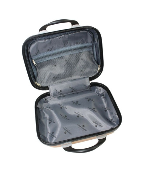 Ekskluzywny Kuferek Mały Peterson PTN 5806 MORELOWY 32 x 26 x 16 10 Litrów