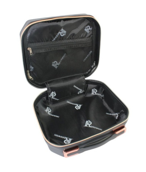 Ekskluzywny Kuferek Średni ROGOWSKI BALI 820 CZARNY 34 x 33 x 18 11 Litrów