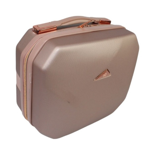 Ekskluzywny Kuferek Mały ROGOWSKI BALI 820 PUDROWY RÓŻ 31 x 31 x 19 11 Litrów