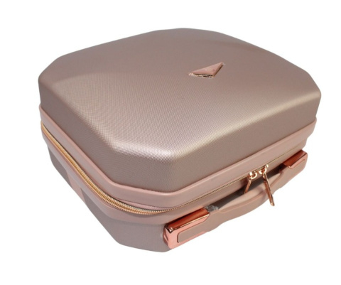 Ekskluzywny Kuferek Mały ROGOWSKI BALI 820 PUDROWY RÓŻ 31 x 31 x 19 11 Litrów