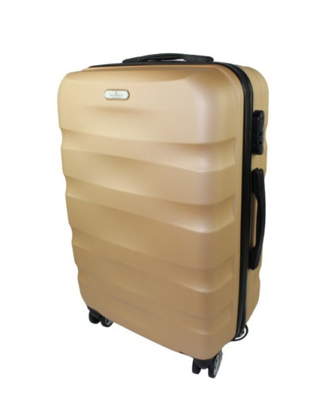 Mała Ekskluzywna Walizka Turystyczna Peterson PTN 5806 MORELOWA 55 x 38 x 24 38 Litrów