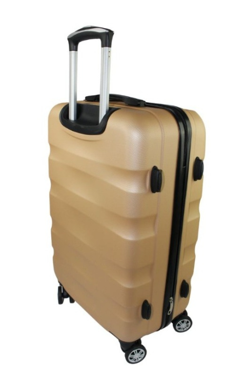 Mała Ekskluzywna Walizka Turystyczna Peterson PTN 5806 MORELOWA 55 x 38 x 24 38 Litrów