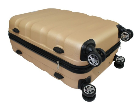 Mała Ekskluzywna Walizka Turystyczna Peterson PTN 5806 MORELOWA 55 x 38 x 24 38 Litrów