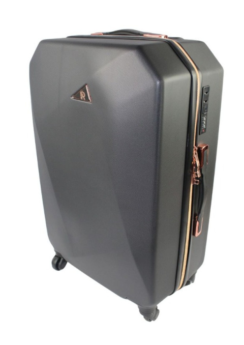 Mała Ekskluzywna Walizka Turystyczna ROGOWSKI BALI 820 CZARNA 57 x 41 x 23 42 litry