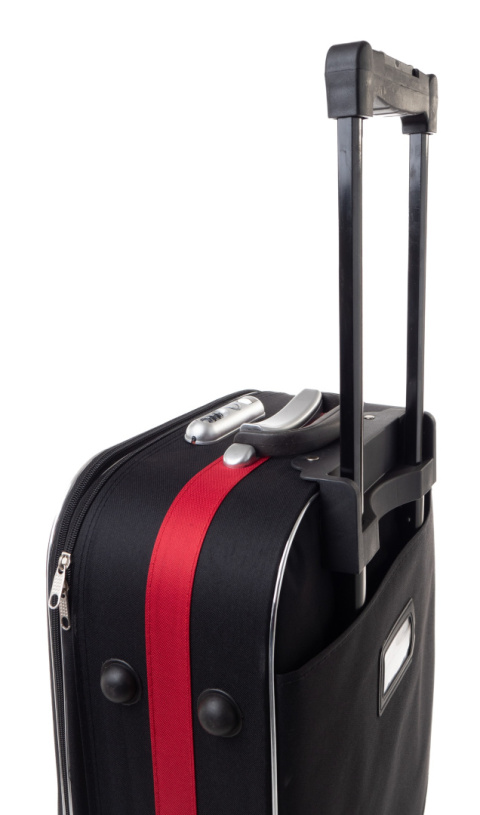 Średnia Ekskluzywna Walizka Turystyczna RGL HC801-3 CZARNO-SZARA 67x47x22 51 Litrów Madrid Collection