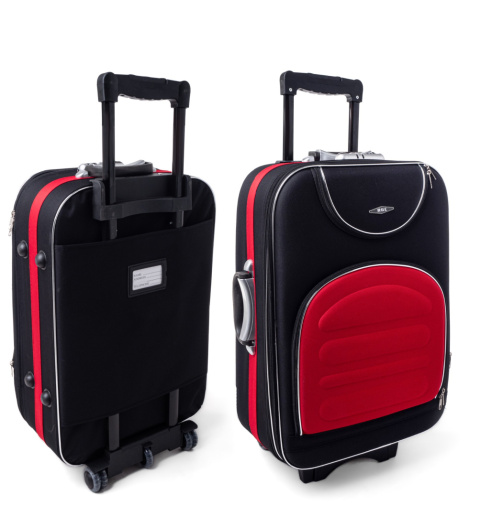 Średnia Ekskluzywna Walizka Turystyczna RGL HC801-3 CZARNO-SZARA 67x47x22 51 Litrów Madrid Collection