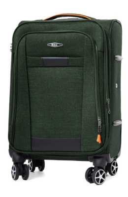 Średnia Ekskluzywna Walizka Turystyczna RGL S-030 ZIELONA 67x47x22 51 Litrów Rejkiavik Collection