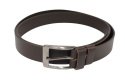Pasek Męski Skórzany COMPLEX (PL) GŁADKI Skóra Naturalna 30 mm CZEKOLADOWY