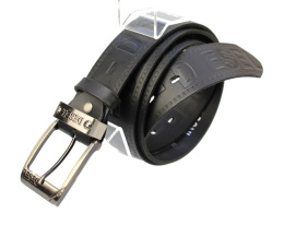 Pasek Skórzany PAS-MAX (PL) Tłoczony Napis 