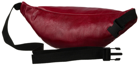 Saszetka Damska Na Pas Biodrówka Nerka Polska Galanteria (PL) Skóra Ekologiczna SASZ-01 CZERWONA 37 x 11 x 8 [cm] 