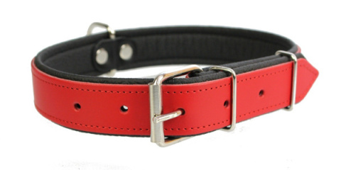 Solidna Obroża Dla Psa Skóra Naturalna 10 mm / 32 cm ZL0151 ZOO LESZCZ (PL)