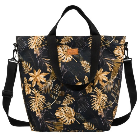 Torebka Damska Listonoszka Materiałowa Rovicky (PL) R-TZ15605/02 Na Suwak 47 x 40 x 17,5 [cm]