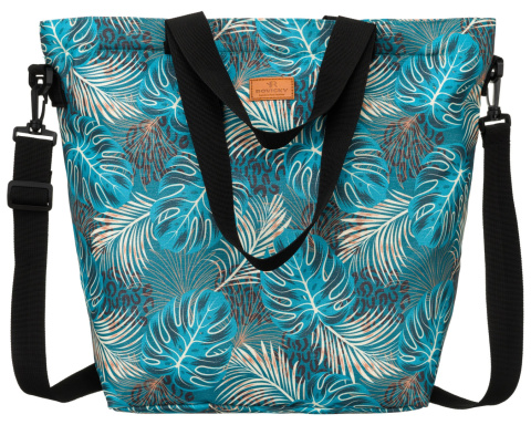 Torebka Damska Listonoszka Materiałowa Rovicky (PL) R-TZ15605/S16 Na Suwak 47 x 40 x 17,5 [cm]