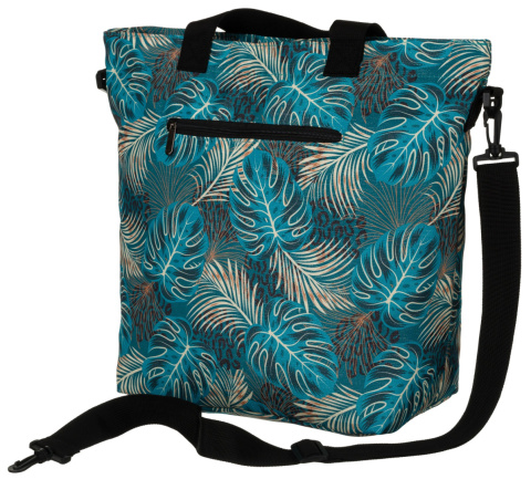 Torebka Damska Listonoszka Materiałowa Rovicky (PL) R-TZ15605/S16 Na Suwak 47 x 40 x 17,5 [cm]