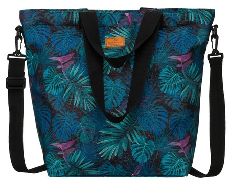 Torebka Damska Listonoszka Materiałowa Rovicky (PL) R-TZ15605/S17 Na Suwak 47 x 40 x 17,5 [cm]