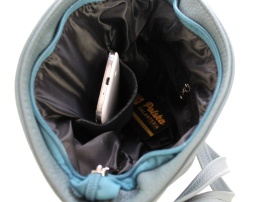 Torebka Skórzana MAGRE (PL) ALISA Listonoszka Skóra Naturalna TURKUSOWY