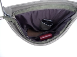 Torebka Skórzana MAGRE (PL) ŻANETA Skóra Naturalna SUROWA SKÓRA CIELISTY Tekstura  