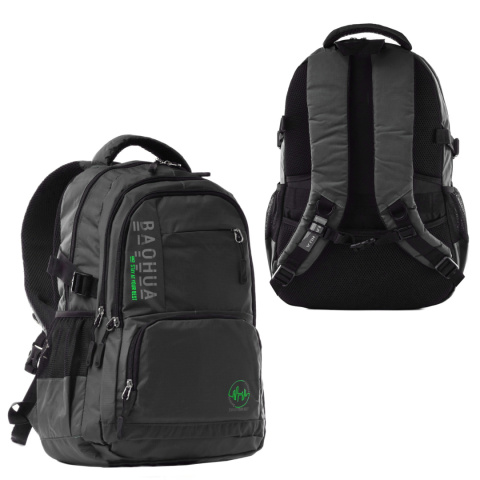 Wytrzymały Plecak Podróżny RGL PL10 CZARNY 45 x 30 x 15 [cm]