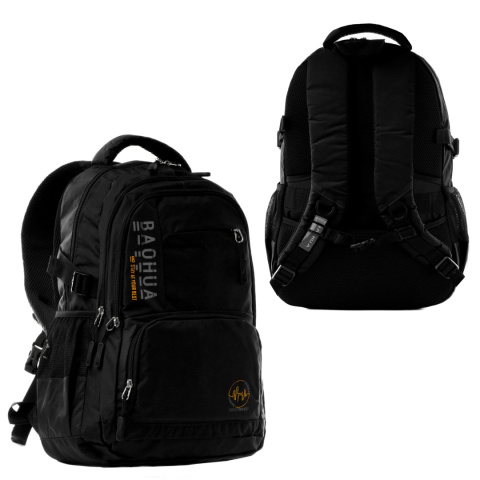 Wytrzymały Plecak Podróżny RGL PL10 CZARNY 45 x 30 x 15 [cm]