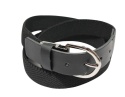 Pasek Gumowa Plecionka Polska Galanteria (PL) XXL Rozciągliwy CZARNY 30 mm Klamra Tradycyjna Uniwersalny Zakres Zapinania