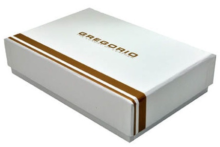 Portfel Damski Skórzany GREGORIO Lakierowany Długi Z Suwakiem Na Zewnątrz FF-124 CZERWONY 19,5 x 10 x 3,5 [cm]