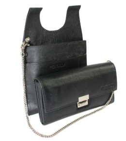 Portfel Skórzany Kelnerski Z Zawieszką na Pasek Cavaldi 3999 Skóra Licowa Duży Z Suwakiem 17,5 x 10 x 4 [cm]