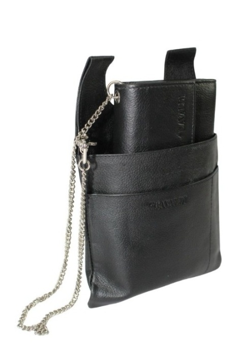 Portfel Skórzany Kelnerski Z Zawieszką na Pasek Cavaldi 3999 Skóra Licowa Duży Z Suwakiem 17,5 x 10 x 4 [cm]