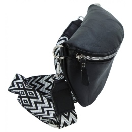 Saszetka Na Pas Biodrówka Superlekka Kompaktowa Nerka Jennifer Jones Na Spacery, Podróże GRAFITOWA 3150 26 x 14 x 6 [cm] 