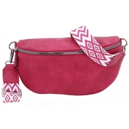 Saszetka Na Pas Biodrówka Superlekka Kompaktowa Nerka Jennifer Jones Na Spacery, Podróże RÓŻOWA 3150 26 x 14 x 6 [cm] 