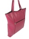 Torebka Na Zakupy Antoszczyk (PL) MARTA Ze Skóry Włoskiej Model Duży 41 x 38 x 8 [cm] FUKSJA 