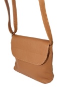 Torebka Skórzana MAGRE (PL) LIDKA Średnia Listonoszka Skóra Naturalna BRĄZOWA