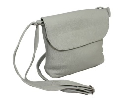 Torebka Skórzana MAGRE (PL) LIDKA Średnia Listonoszka Skóra Naturalna KREMOWA