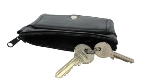 Etui Na Klucze Skórzane Polska Galanteria (PL) Skóra Naturalna Kluczówka Duża 12 x 8,5 [cm]