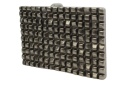Klamra Bezniklowa Do Paska Sprzączka Pełna Blaszka Z Bolczykiem 40 mm Metalowa Solidna KBOL40/96 "KAFELKI"
