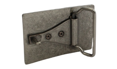 Klamra Bezniklowa Do Paska Sprzączka Pełna Blaszka Z Bolczykiem 40 mm Metalowa Solidna KBOL40/96 "KAFELKI"